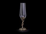 Бокалы для шампанского Виногрдная лоза 3 шт (Латунь, стекло)