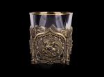 Бокал для виски Георгий Победоносец (Латунь, стекло)