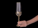 4 бокала для шампанского в кейсе Жар птица