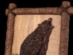 Панно Медведь в рамке 