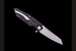 Складной нож Баланс (М390, черный хаотичный карбон)