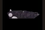 Складной нож Баланс (М390, черный хаотичный карбон)