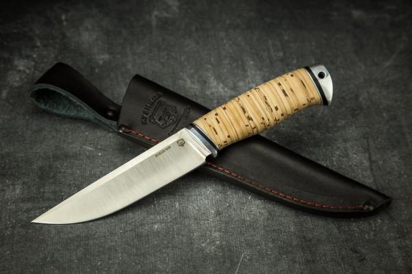 Нож Русский 2 (N690, береста, дюраль)