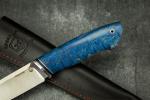 Нож Русский 2 (N690, стабилизированная карельская береза)