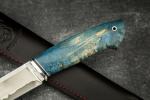 Нож Русский 2 (Х12МФ в обкладках 95Х18, карельская береза)