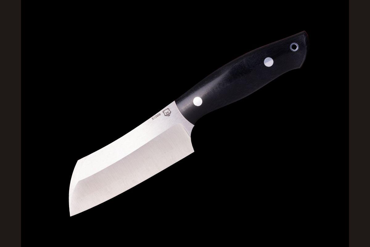 Нож Тукан цельнометаллический (Х12МФ, микарта)