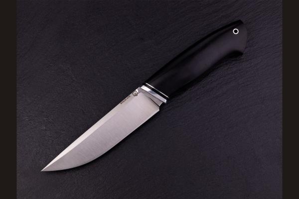 Нож Русский 2 (M390, чёрный граб)