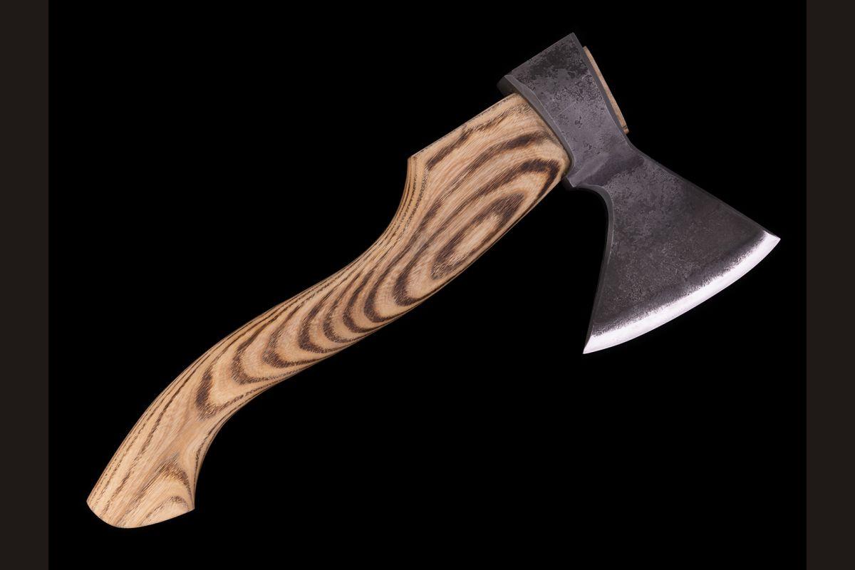 Охотничий топор (шх15 +у10а, рукоять ясень)