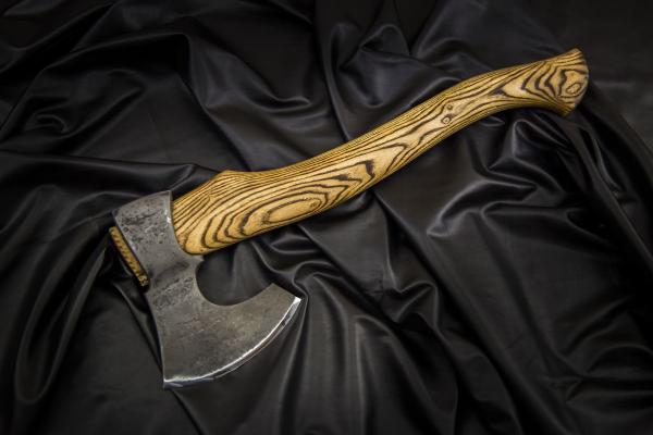 Топор большой №2 (шх15 + у10а, ясень)