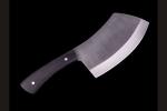 Тяпка №4 (95х18, цельнометаллическая, со следами ковки, чёрный граб)