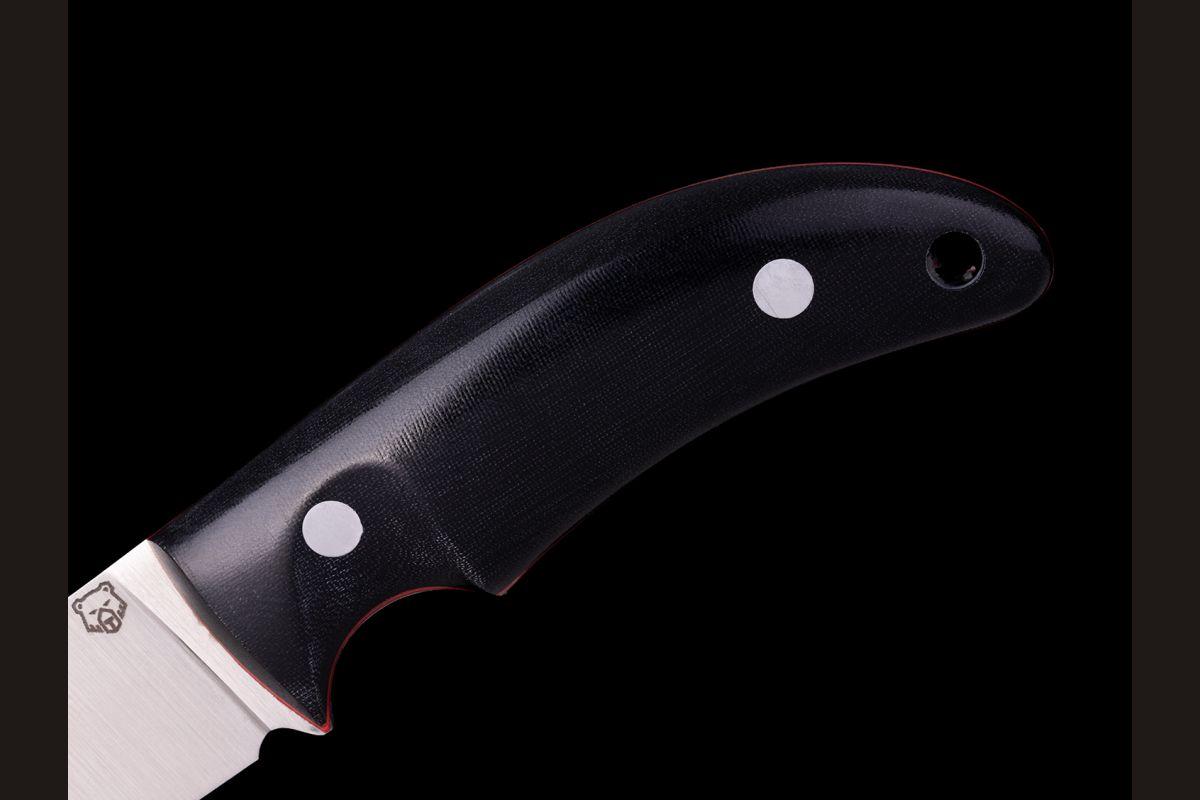 Нож Кабанчик Цельнометаллический (Х12МФ, микарта)