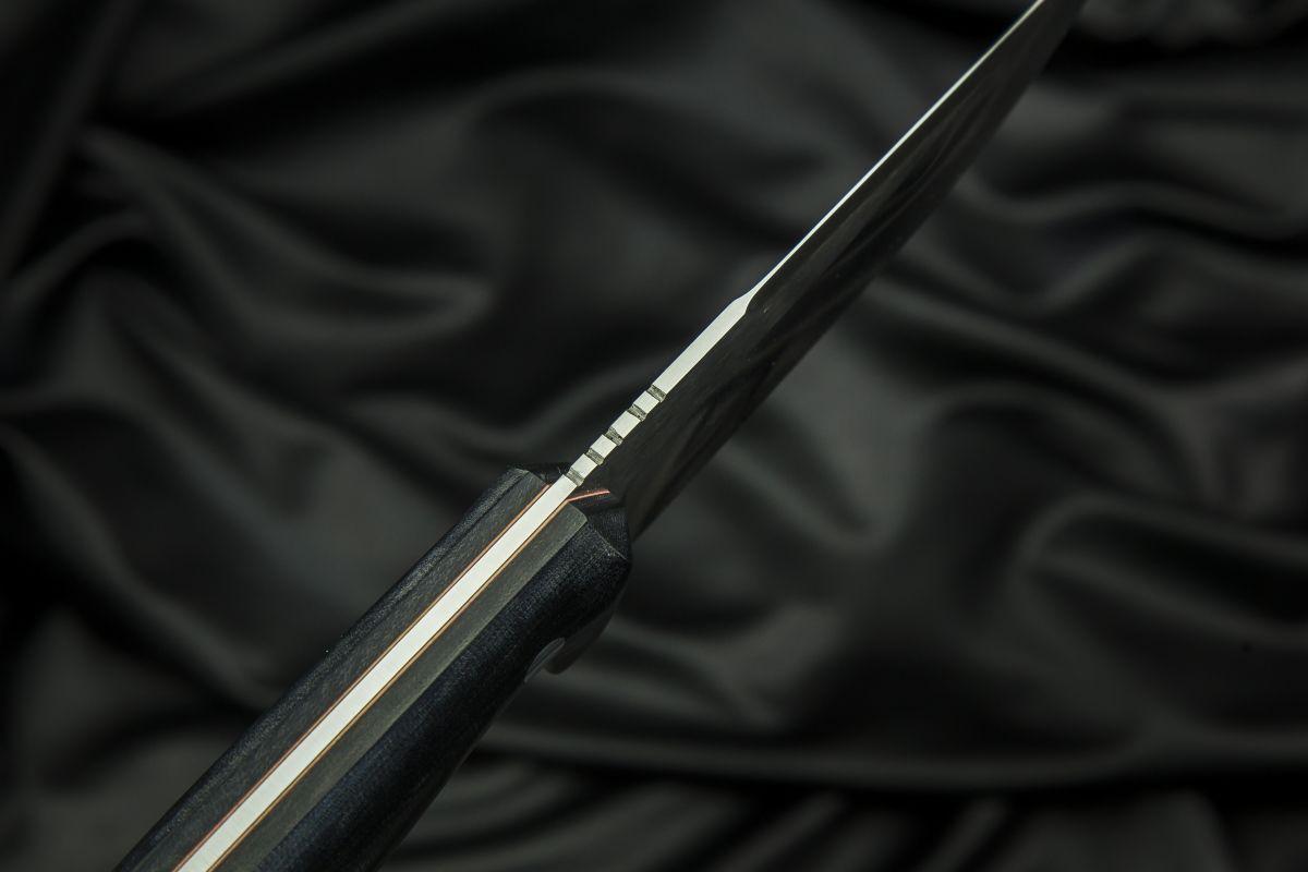 Нож Пальмира (х12мф, микарта, цельнометаллический)