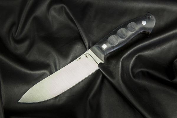 Нож Сибирь (х12мф, микарта, цельнометаллический)