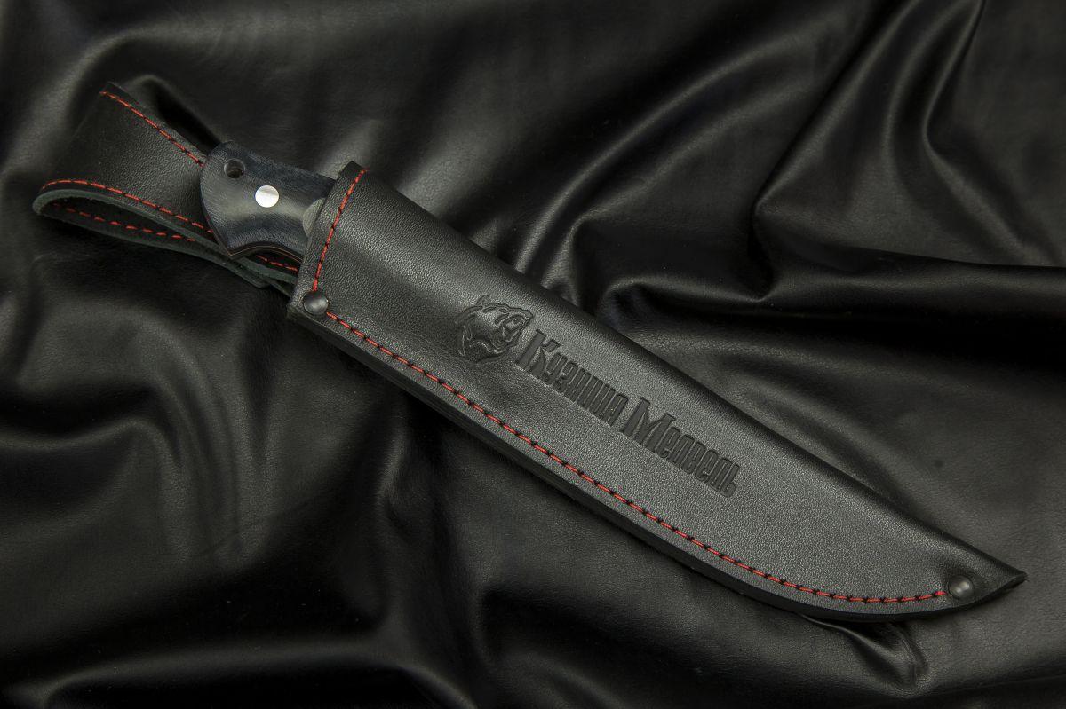 Нож Сибирь (х12мф, микарта, цельнометаллический)