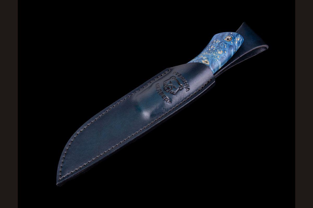 Нож Боровик-premium (М398, кап клена)