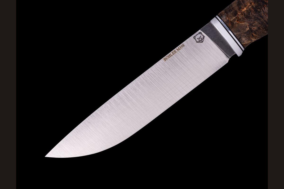 Нож Егерь (М398, карельская береза)