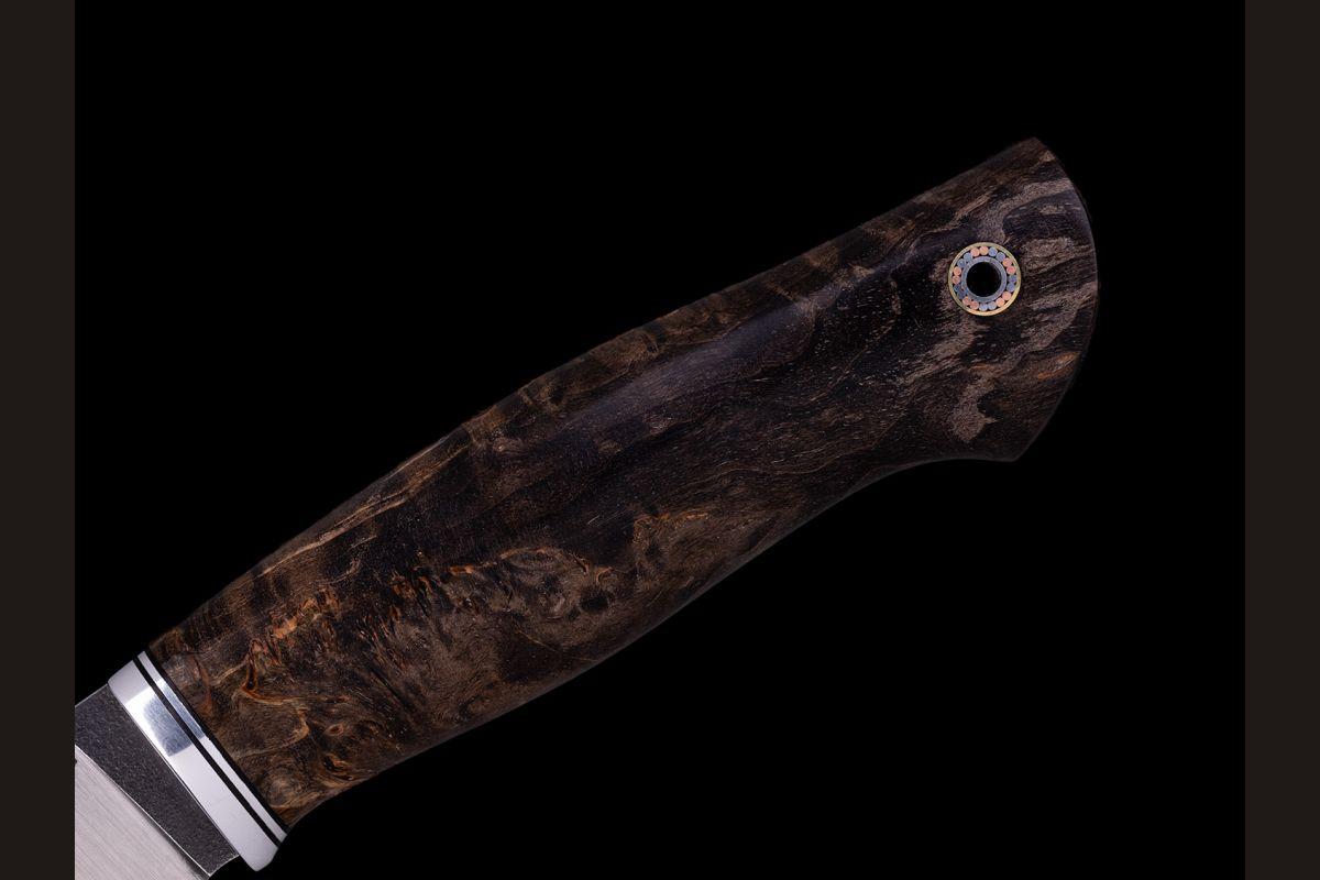 Нож Егерь (М398, карельская береза)