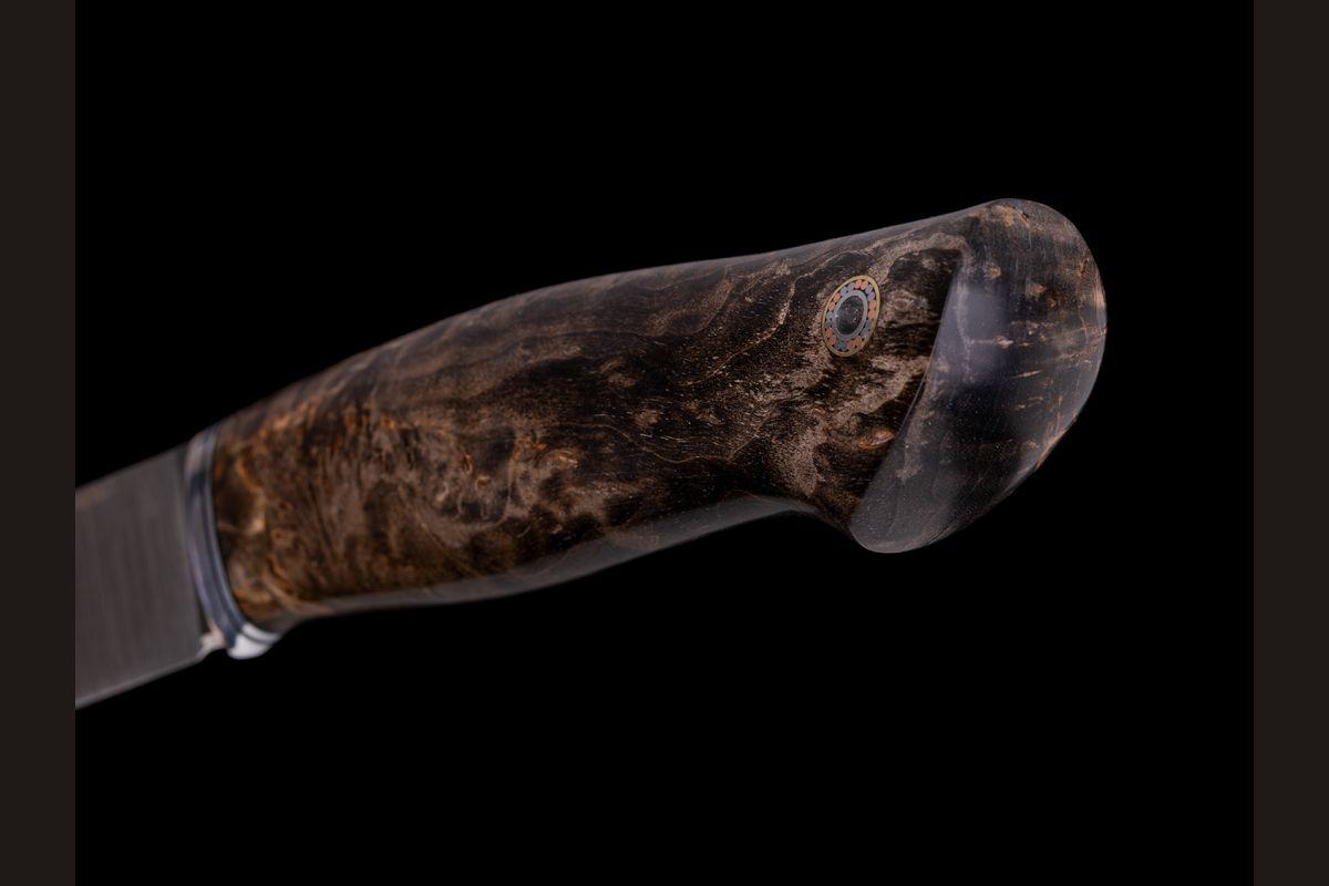 Нож Егерь (М398, карельская береза)