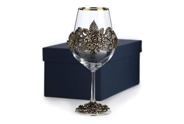 Бокал для вина Цветок (Серия классик)