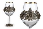 Бокал для вина Цветок (Серия классик)