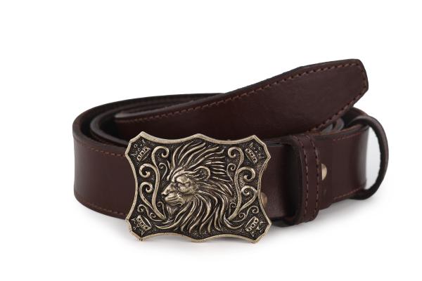 Ремень Лев (Лаутнь, натуральная кожа)