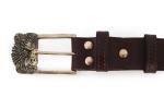 Ремень Медведь классический (Латунь, натуральная кожа)