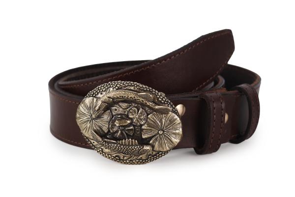 Ремень Рыбалка (Лаутнь, натуральная кожа)