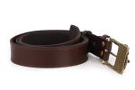 Ремень Рыбалка классический (Латунь, натуральная кожа)