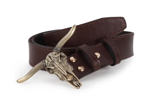 Ремень Буйвол (Лаутнь, натуральная кожа)