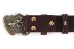 Ремень Дракон (Латунь, натуральная кожа)