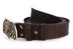 Ремень Дракон (Латунь, натуральная кожа)