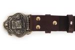 Ремень Георгий Победоносец (Латунь, натуральная кожа)