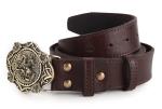 Ремень Георгий Победоносец (Латунь, натуральная кожа)