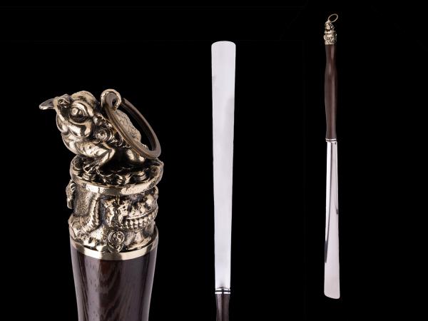 Обувная ложка Денежная лягушка (Серия классик)