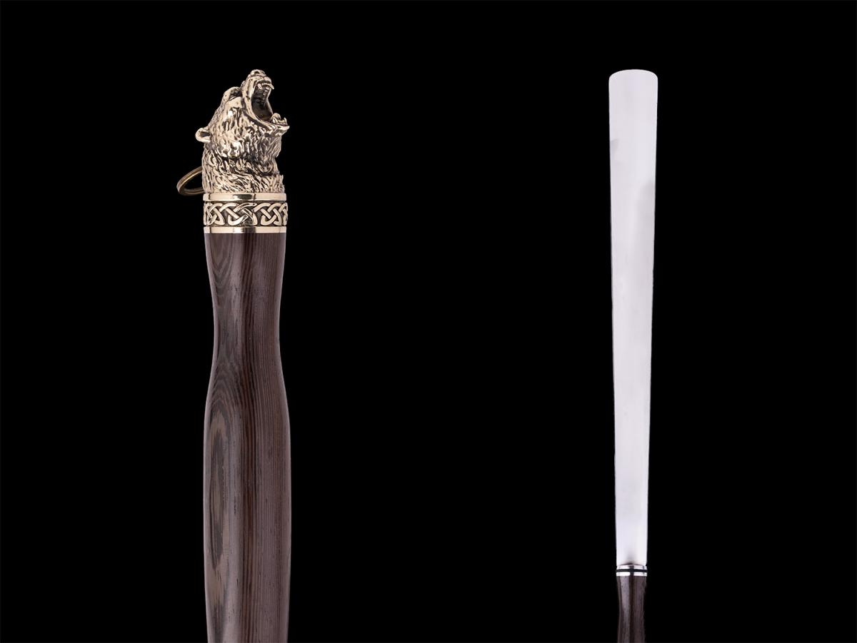 Обувная ложка Медведь кельтский узор (Серия классик)