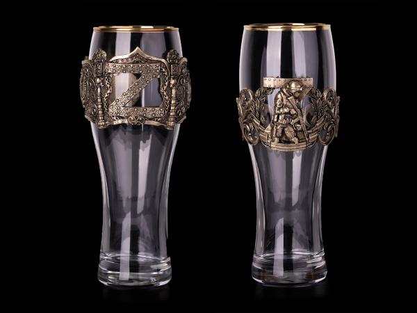 Пара бокалов для пива Z Российская армия (Серия классик)