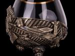 Бокал для коньяка Z своих не бросаем (Латунь, стекло)