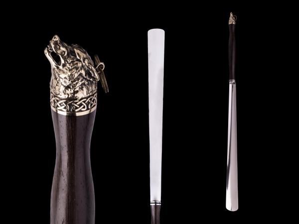 Обувная ложка Волк кельтский узор (Серия классик)