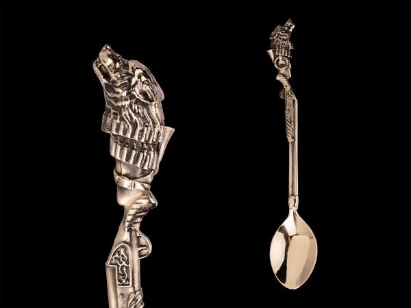 Чайная ложка Волк