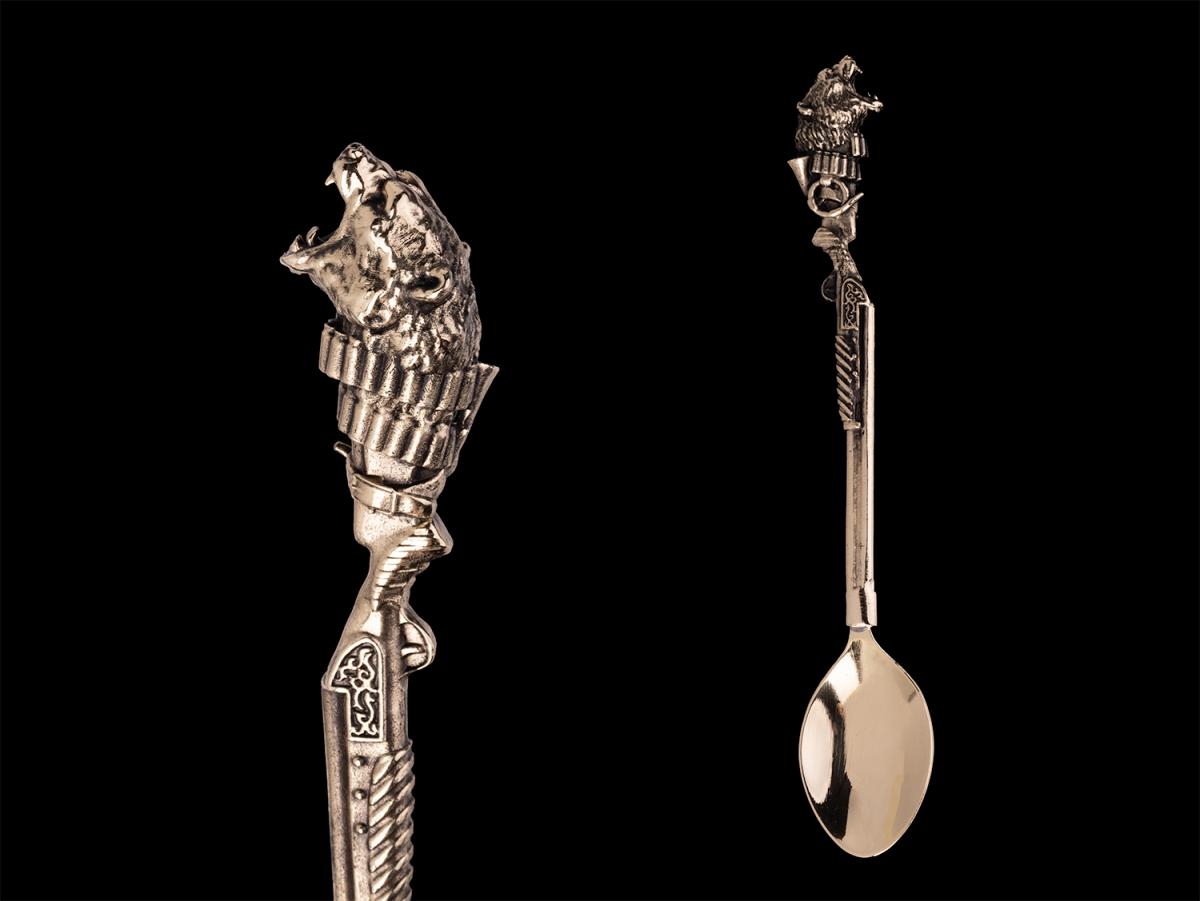 Чайная ложка Медведь