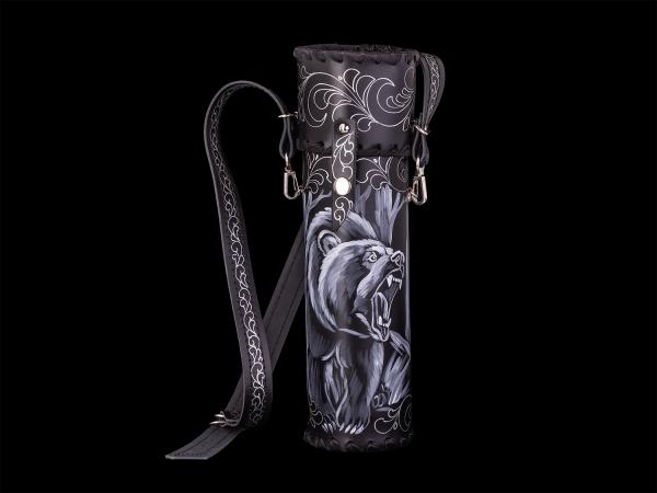  Термос Медведь №2 (черный)