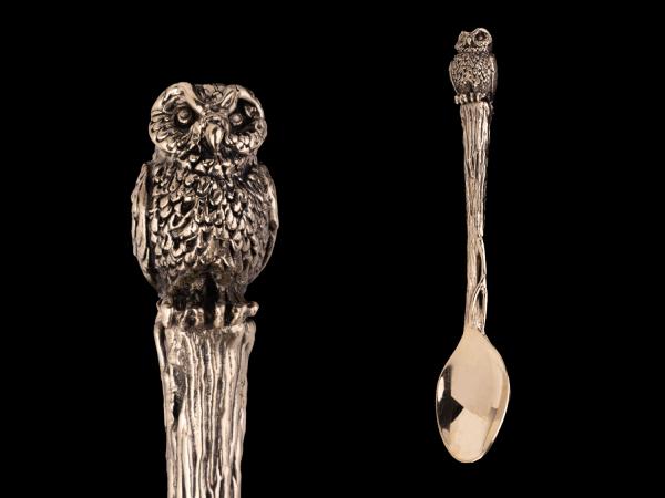 Чайная ложка Сова