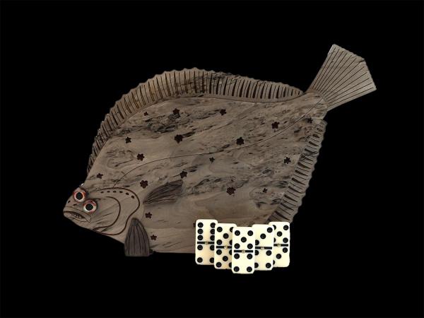  Домино Камбала (Карельская береза)