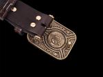 Ремень СССР (Латунь, натуральная кожа)