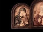 Икона Господь Вседержитель, Божия Матерь, Николай Чудотворец